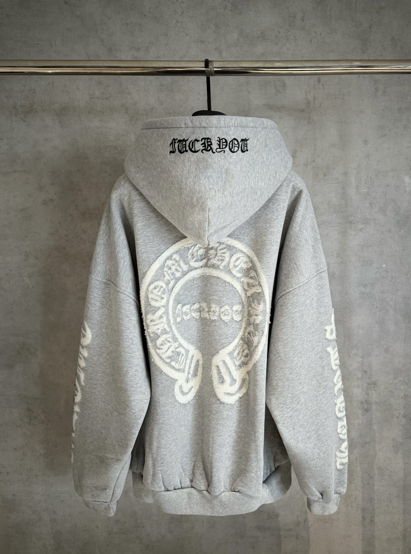 96_Chrome Heart hoodie